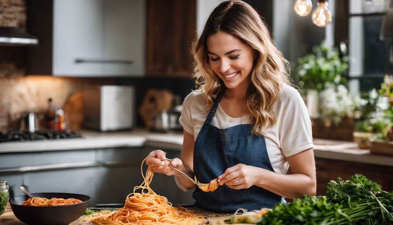 Spaghetti met Tuinboontjes